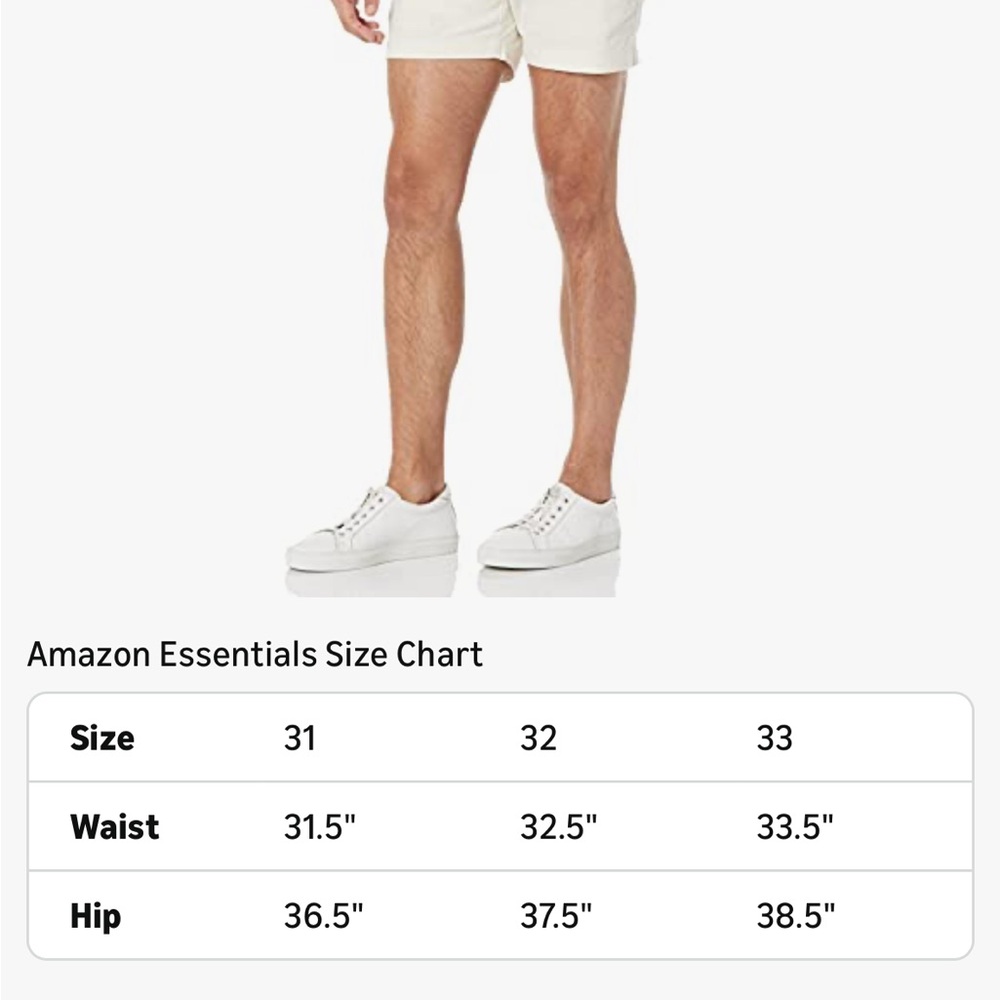 Men's Classic Cream Shorts - Picture 11 of 15